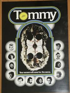 v487 映画ポスター TOMMY トミー ケン・ラッセル Ken Russell ザ・フー THE WHO ピート・タウンゼント Pete Townshend Roger Daltrey