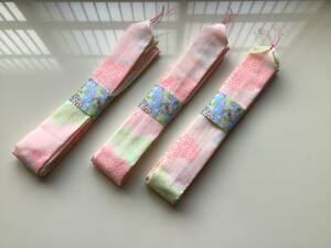  small of the back string 3 pcs set ( pink, yellow green, purple )W-A②