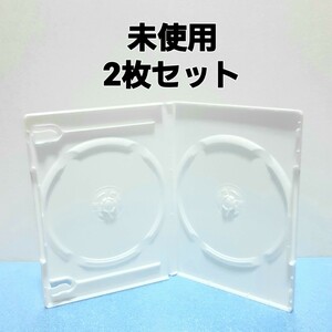 DVD case 2 pcs storage type white 2 sheets [ unused ] /07 Sanwa Supply 