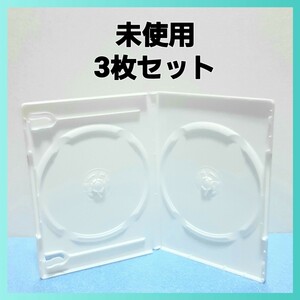 DVD case 2 pcs storage type white 3 sheets [ unused ] /06 Sanwa Supply 