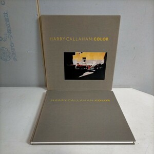 ハリー・キャラハン写真集 Harry Callahan: Color 1980年 初版〇古本/函傷み糸解れスレヤケ汚れ/本体背ヤケ/頁内良好です
