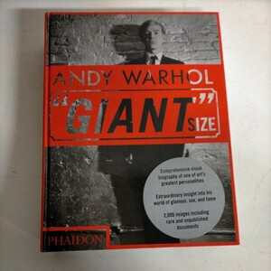 【洋書】Andy Warhol Giant Size アンディ・ウォーホル 作品集 2006年 Phaidon◇古本/スレ微ヨゴレ/写真でご確認ください/NCNR