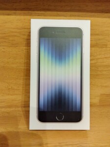 箱のみ iPhone SE3 128GB Starlight 化粧箱 MMYG3J/A A2782 アイフォン アイフォーン スターライト ホワイト