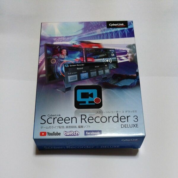 サイバーリンク Screen Recorder 3 Deluxe 通常版