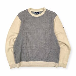 FRED PERRY フレッドペリー 千鳥格子 長袖 Tシャツ トレーナー サイズ M/ヒットユニオン