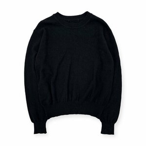 カシミヤ100%◆CASHMERE ニット セーター F (ゆったりサイズ)/黒 ブラック系/カシミア