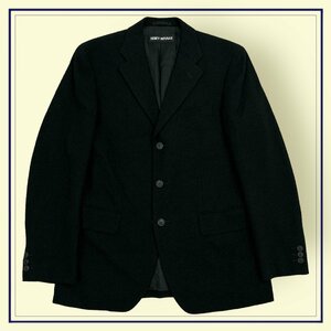 ISSEY MIYAKE MEN イッセイミヤケ ウール テーラードジャケット サイズ2/ブラック 黒/メンズ 日本製 モード