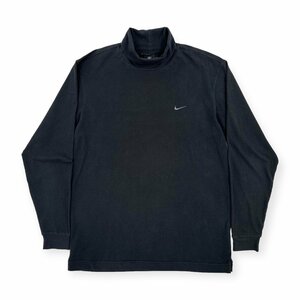 NIKE GOLF ナイキゴルフ ハイネック ストレッチ 長袖シャツ Mサイズ / 黒 ブラック メンズ スポーツ