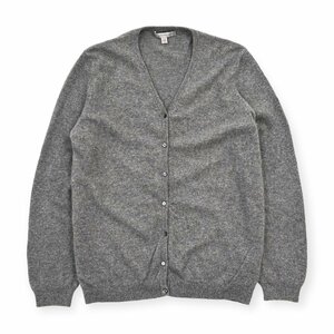 カシミヤ100%◆UNIQLO ユニクロ ニット カーディガン XL/大きいサイズ/グレー系/レディース/カシミア m-91