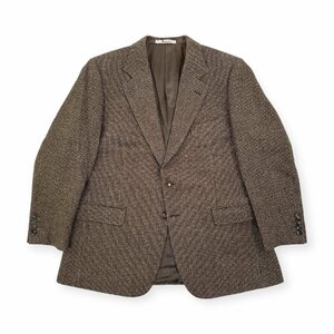 Aquascutum アクアスキュータム 2B ウール テーラードジャケット ブレザー 98BB4 / ブラウン メンズ 日本製