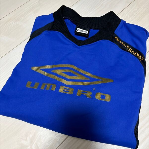 UMBRO ピステ 長袖 アンブロ ブルーゴールド