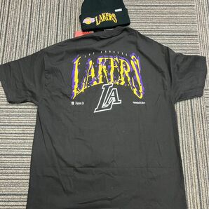 新品　NBA suga セット ロサンゼルス　レイカーズ　tシャツ ビーニー　ニット帽　bts 八村塁　レブロン　オーバーサイズ