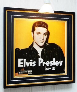 エルビス・プレスリー/ロックの始まり/LP ジャケ ポスター 額装/Elvis Presley/エルビス/ロカビリー/50ｓ/R'N'R/R&R/Rockabilly/display