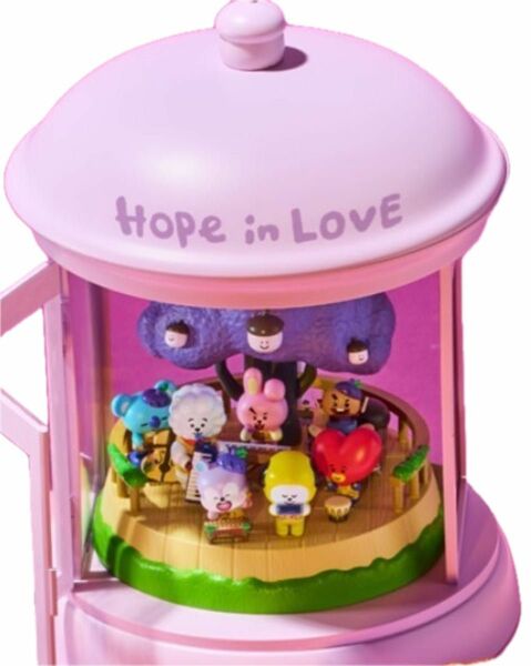 Hope in Love ALVOLO×BT21コラボ商品　ムードライト　フィギュア セット未開封