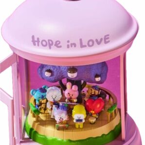 Hope in Love ALVOLO×BT21コラボ商品　ムードライト　フィギュア セット
