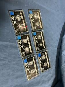 計6本　メタルテープ　TDK MA110/90/46