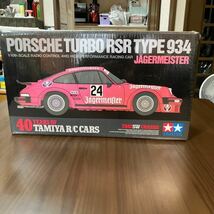 ポルシェ ターボ RSR TYPE 934タミヤ PORSCHE TURBO RSR TYPE 934 JAGERMEISTER TAMIYA 1/10 電動RC _画像4