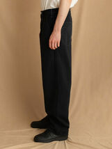 リーバイス レッド W34 プリーテッド トラウザー デニムパンツ 定価13200円 ブラック Levi’ｓ Red PLEATED TROUSER　A11200001_画像2