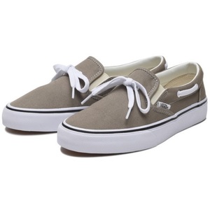  Vans 23.5.CALM Ray si- тауп TAUPE Van zLACEY парусина туфли без застежки US5.5