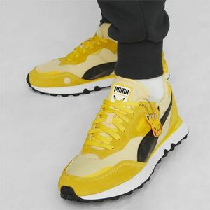  Puma 27.5cm rider FV Pikachu regular price 14300 jpy yellow RIDER FV sneakers Pokemon collaboration 