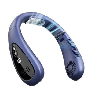 ポータブルネックファン、折りたたみ式ネックファン、冷却効果のある、冷却シート