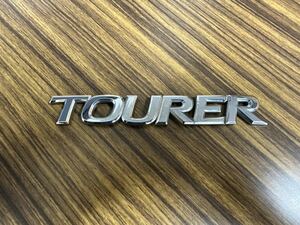 《希少》トヨタ 純正 JZX100 ツアラー トランク エンブレム TOURER チェイサー CHASER MARK2 マーク2 マークⅡ 100系 TOYOTA ツアラーV