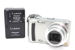 ★良品★パナソニック Panasonic LUMIX DMC-TZ5 シルバー コンパクトデジタルカメラ L220#2168