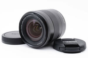 ★新品級★キヤノン CANON EF-M 18-55mm F3.5-5.6 IS STM グラファイト L250#2371