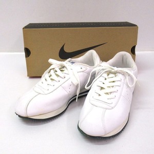 139U321★ 1円～ ヴィンテージ！ NIKE ナイキ LEATHER CORTEZ コルテッツ レザー 1997年製 26cm デッドストック/箱付き