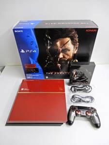 059Z443★【動作不良☆ジャンク品】PlayStation4 PS4 本体 500GB CUHJ-10009 METAL GEAR SOLID V LIMITED PACK THE PHANTOM PAIN EDITION