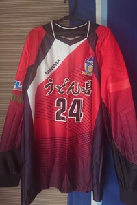 カマタマーレ讃岐　GKユニフォーム　DIADORA製　サイズO　Jリーグ　J3 JFL 