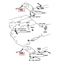 当日発送 OS174 O2センサー トヨタ クラウンマジェスタ UZS151 UZS157 フロント エキマニ 前側 左右1本 89465-50080 ラムダセンサー_画像4