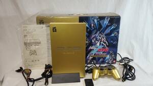 【動作品】PS2 百式ゴールド プレステ 2 プレイステーション2 SCPH-55000 GU 本体 ,コントローラー セットPlaystation2 GOLD