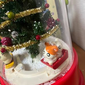 送料無料！ レア とっとこハム太郎 雪ふるツリー スノードーム おもちゃ クリスマスツリー の画像8