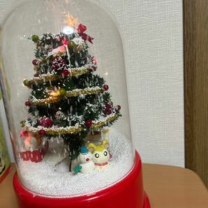 送料無料！ レア とっとこハム太郎 雪ふるツリー スノードーム おもちゃ クリスマスツリー の画像10