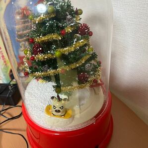 送料無料！ レア とっとこハム太郎 雪ふるツリー スノードーム おもちゃ クリスマスツリー の画像7