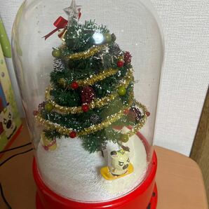 送料無料！ レア とっとこハム太郎 雪ふるツリー スノードーム おもちゃ クリスマスツリー の画像6
