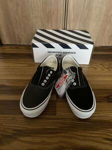 新品未使用品 ENGINEERED GARMENTS VANS VAULT ERA GORE VLT LX Black x White US 9 27cm エンジニアドガーメンツ バンズ エラ EG