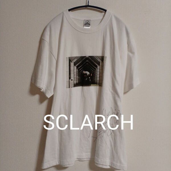 【即日発送】レア美品。SCLARCH×カツヤコラボ直筆サイン入り 半袖Tシャツ