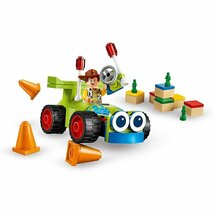 （新品・未開封）LEGO レゴ Disney ディズニー Pixar ピクサー トイストーリー 車 ウッディ RC 69ピース 知育玩具 ブロック 10766_画像2