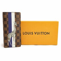 （新品・未使用品）ルイ ヴィトン LOUIS VUITTON ポルトフォイユ ブラザ チャップマンブラザーズ 二つ折り財布 ダミエ N63347 箱付_画像2