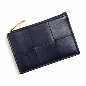 （新品・未使用品）ボッテガヴェネタ BOTTEGA VENETA マキシイントレチャート カセット キーポーチ カードケース ラムレザー 701461 箱付