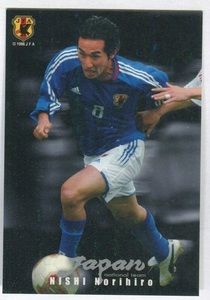 【サッカー】2004 カルビー『西紀寛（磐田）』Japan National Team スペシャルカード