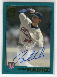 【MLB】18 Topps Archives『Brad Radke』Auto(直筆サイン)