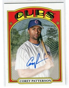 【MLB】2022 Topps Archives『Corey Patterson』Auto(直筆サイン) 