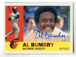 【MLB】2022 Topps Archives『Al Bumbry』Auto(直筆サイン) 