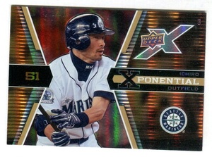 【MLB】2008 Upper Deck X『イチロー(ICHIRO)』X Potential