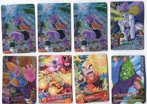 【アニメ】ドラゴンボール系カードゲーム キラ5枚含む 計8枚セット ダブりあり