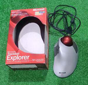 訳有り・改造済み　Microsoft　トラックボールマウス　Trackball Explorer 1.0　USB