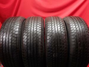 中古タイヤ 225/60R17 99H 4本セット ヨコハマ ブルーアース E51A YOKOHAMA BLUEARTH E51A 7.5分山★n17 ヴェルファイア アルファード